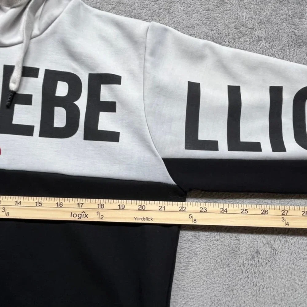 Rage of a Rebellion Hooded Sweater Hoodie Men‎ Large Color Block